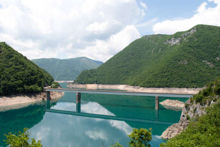 The Bridge Reflectionの写真素材