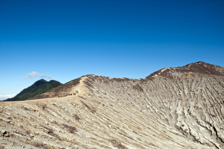 kawah ijen volcano,indonesia landscapeの写真素材