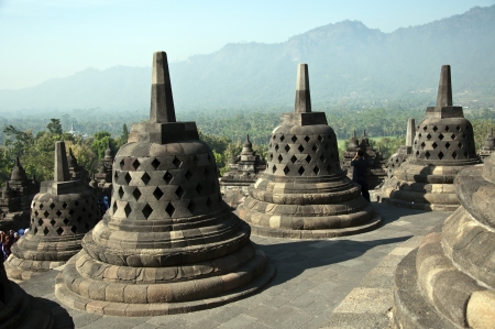Borobudur Temple .Indonesia. の写真素材