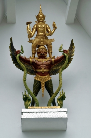 Garuda,fighting,Nag,Hatyai Thaklandの写真素材