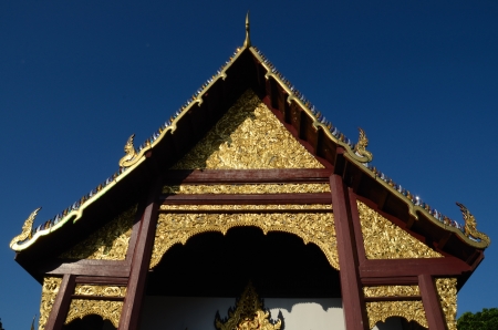 Wat Duang Dee Chiangmai Thailand ,north templeの写真素材