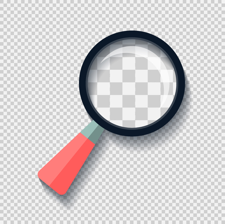 Magnifying glass iconのイラスト素材
