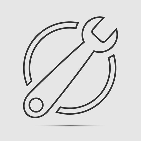 Service Tool iconのイラスト素材