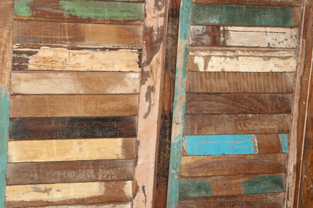 A fragment of the door of an old wardrobeの写真素材