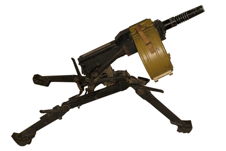 Automatic grenade launcher AGS-17 "Flame" isolated on white background.の写真素材
