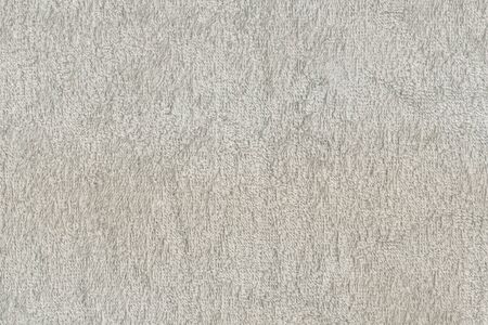 Gray terry towel texture as backgroundの写真素材
