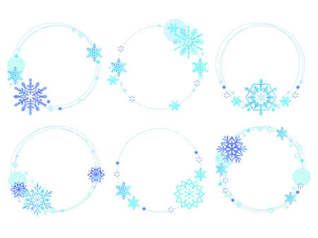 Cute Snow-Like Cardのイラスト素材