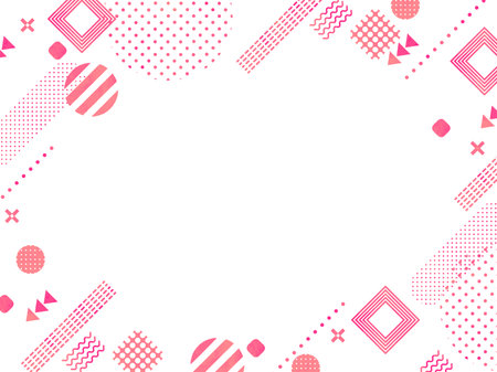 Abstract geometric background with a place for your text. Vector illustration.のイラスト素材