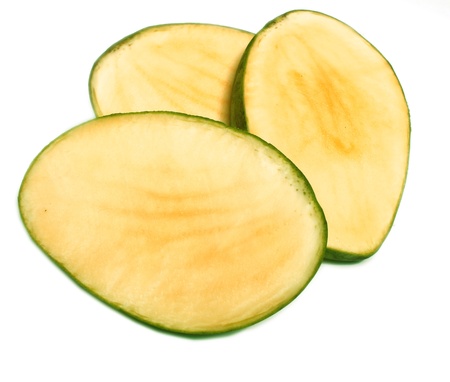 mango sliceの写真素材