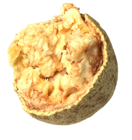 wood appleの写真素材