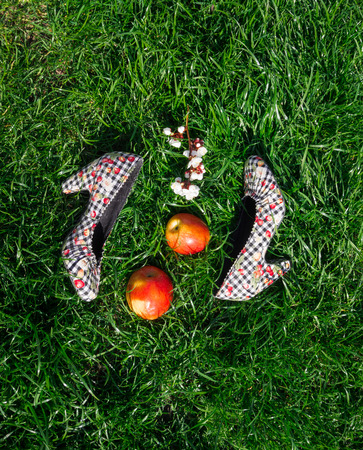 Spring styleの写真素材