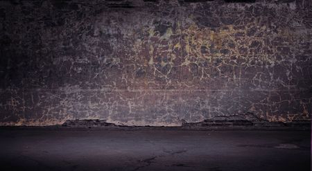 Old grunge interior, wooden floorの写真素材