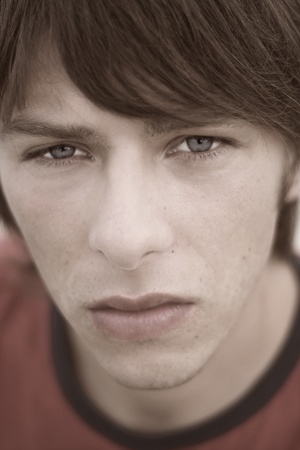 Portrait of an handsome manの写真素材