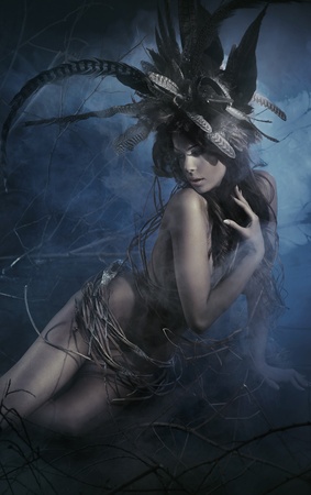 Forest nymphの写真素材