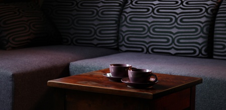 Nice photo of table with two cups