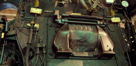 Picture presrenting the old engineの写真素材