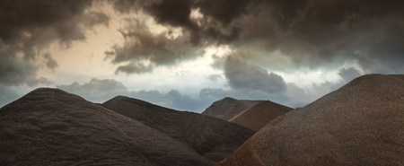 Photo presenting panoramic view of rocks