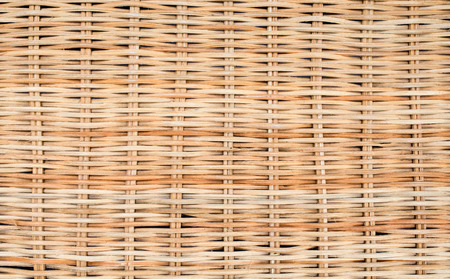 Close up of wicker basket texture.