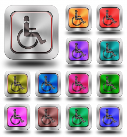 aluminum, steel, chromium, glossy, icon, button, sign, icons, buttons, crazy colorsの写真素材