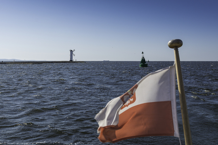 ?winouj?cie Polish seaside resort on the Baltic Seaの写真素材