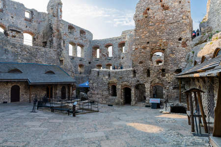 Ruins of the medieval castle of Smederevo, Serbia
