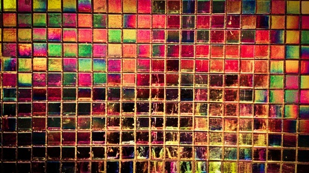 Colorful tile backgroundの素材