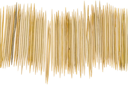 many toothpicks の写真素材