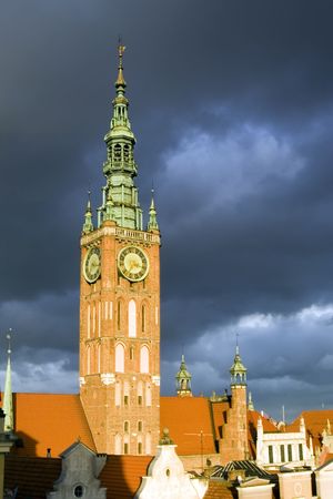 Town hall in Gdansk, Poland