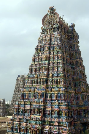 Meenakshi Temple Madurai Indiaの写真素材