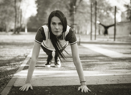 fitnessの写真素材