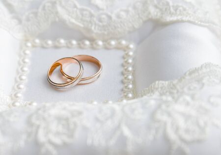 Wedding ringsの写真素材