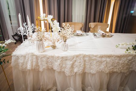 Wedding tableの写真素材
