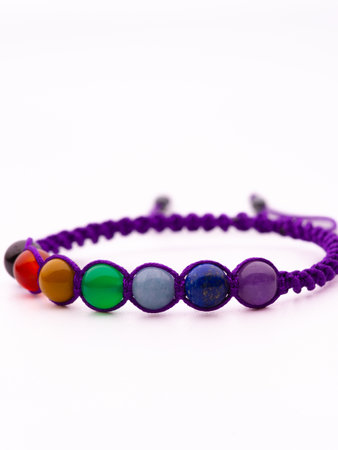 Garnet bracelet accessory, beautiful, decorationの写真素材