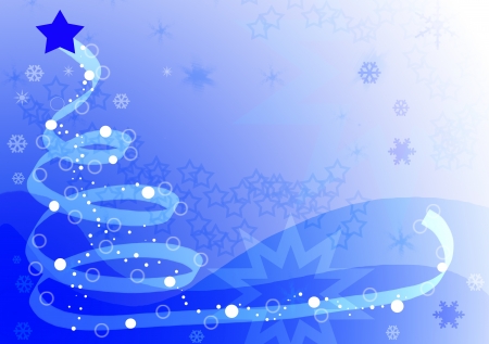 blue winter backgroundの写真素材
