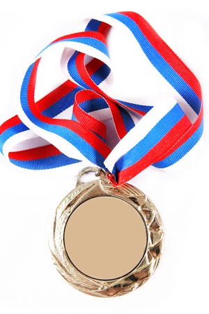 Medal and color Ribbonの写真素材