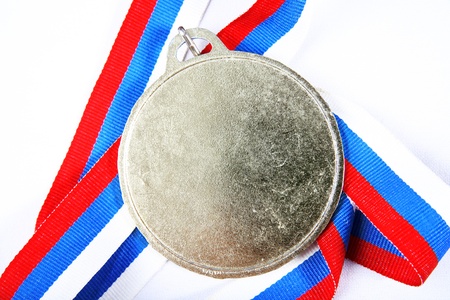 Medal and color Ribbonの写真素材