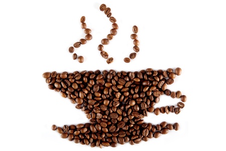 beans of coffeeの写真素材