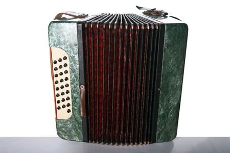 old classic bayan (accordion)の写真素材