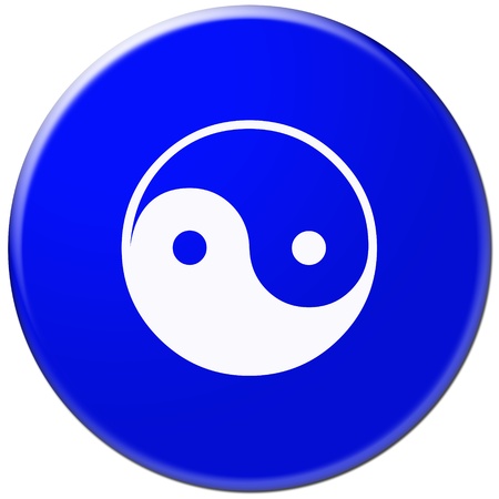 button sign isolated on whiteの写真素材