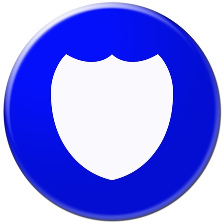 button sign isolated on whiteの写真素材