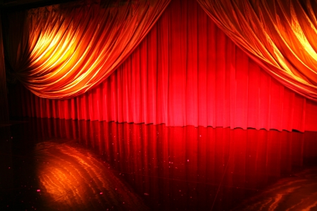 retro elegant theaterの写真素材