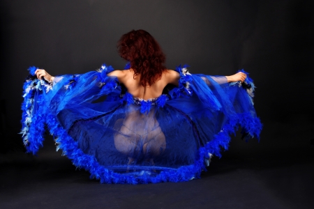 modern strip dancer の写真素材