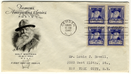 old USA envelope