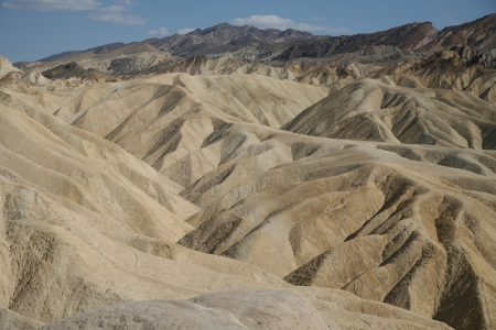 Zabriskie Point, Death Valley National Park, USA, Californiaの写真素材
