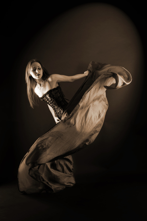 woman modern dancerの写真素材