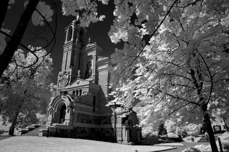 The ortodox church at Minsk, Belarusの写真素材