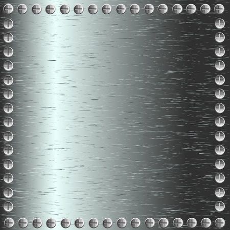 A metal background with rivetsのイラスト素材