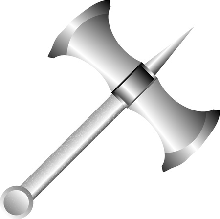 Axe isolated on white background - vectorのイラスト素材