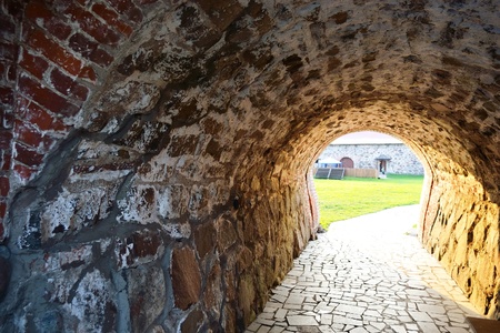 Ancient fortress Korela in Leningrad region, Russiaの写真素材