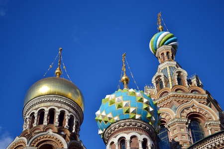 Church of the Savior on Blood, Saint-Petersburg, Russiaの写真素材
